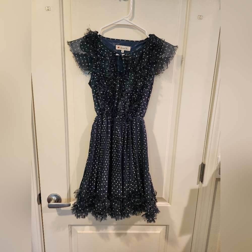 Olive des Olive Teal Mini Dress Size M